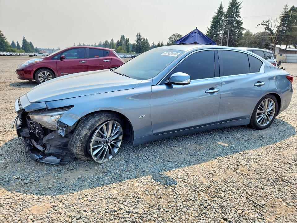 63142026 :رقم المزاد ، JN1EV7AR3JM433144 vin ، 2018 Infiniti Q50 مزاد بيع