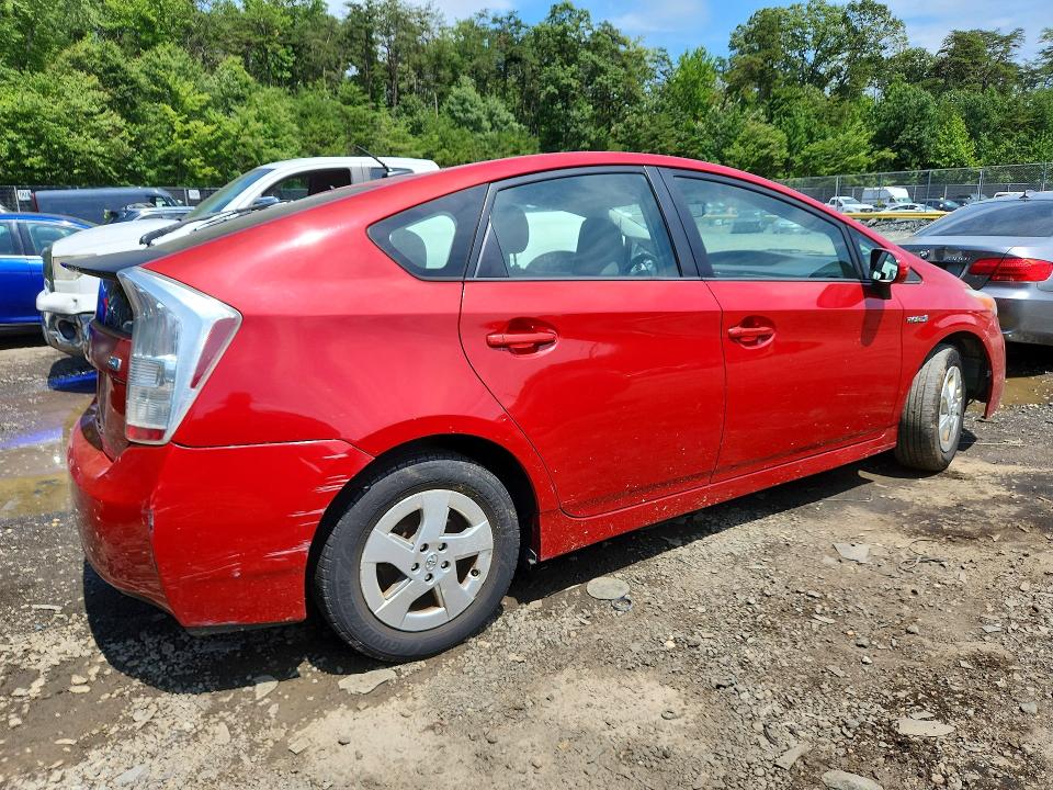 63707106 :رقم المزاد ، JTDKN3DUXA0004227 vin ، 2010 Toyota Prius مزاد بيع