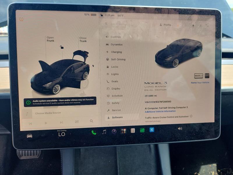 Продажа на аукционе авто 2022 Tesla Model 3, vin: 5YJ3E1EB7NF288560, номер лота: 64989126