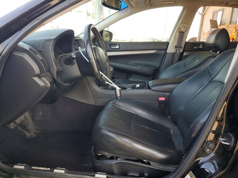 2012 Infiniti G25 Sedan მანქანა იყიდება აუქციონზე, vin: JN1DV6AP9CM700035, აუქციონის ნომერი: 67124126