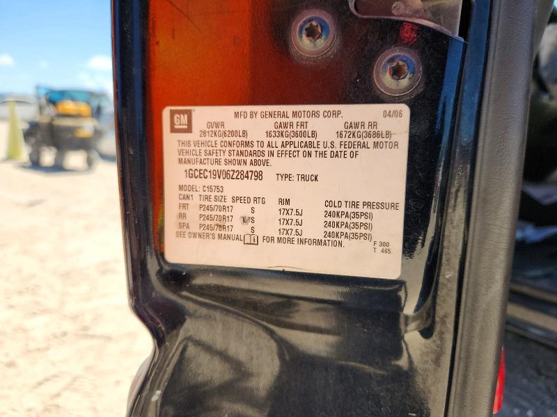 Продажа на аукционе авто 2006 Chevrolet Silverado, vin: 1GCEC19V06Z284798, номер лота: 65475746