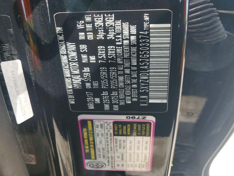 Aukcja sprzedaży 2018 Hyundai Santa Fe Sport, vin: 5XYZWDLA5JG503374, numer aukcji: 65408846