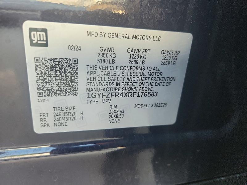 Продаж на аукціоні авто 2024 Cadillac Xt4, vin: 1GYFZFR4XRF176583, номер лоту: 63359316