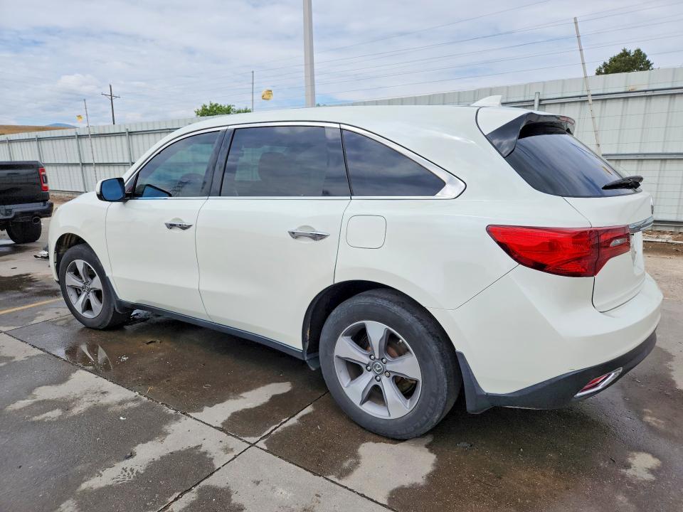 Auction sale of the 2016 Acura Mdx, vin: 5FRYD4H25GB007296, lot number: 65036996