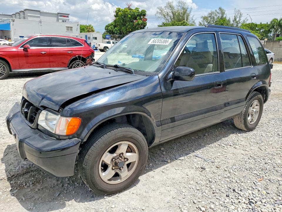 1999 Kia Sportage მანქანა იყიდება აუქციონზე, vin: KNDJA7235X5586208, აუქციონის ნომერი: 66205386
