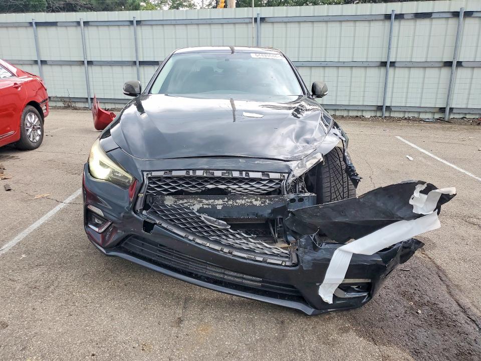 2018 Infiniti Q50 მანქანა იყიდება აუქციონზე, vin: JN1EV7AR9JM611106, აუქციონის ნომერი: 64495686