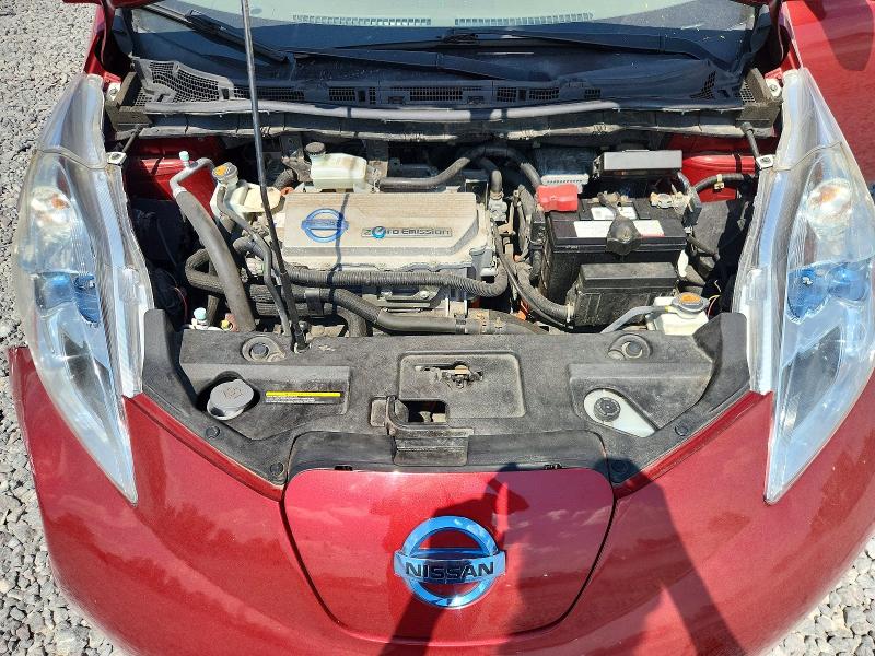 66709226 :رقم المزاد ، JN1AZ0CP1CT023781 vin ، 2012 Nissan Leaf مزاد بيع