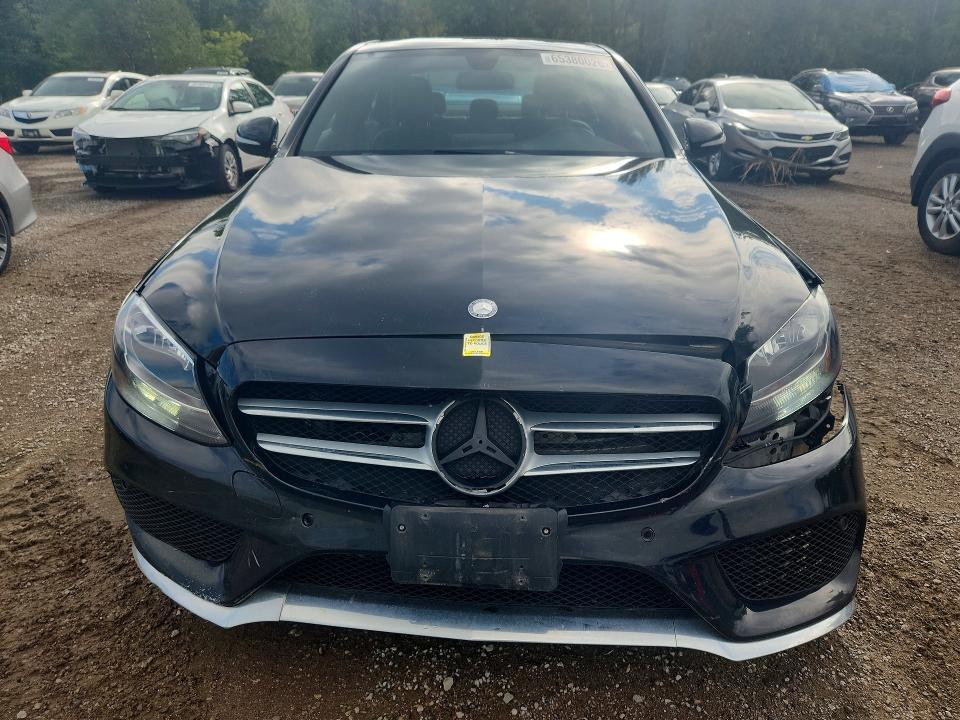 65380026 :رقم المزاد ، 55SWF4KB1FU075376 vin ، 2015 Mercedes-benz C مزاد بيع