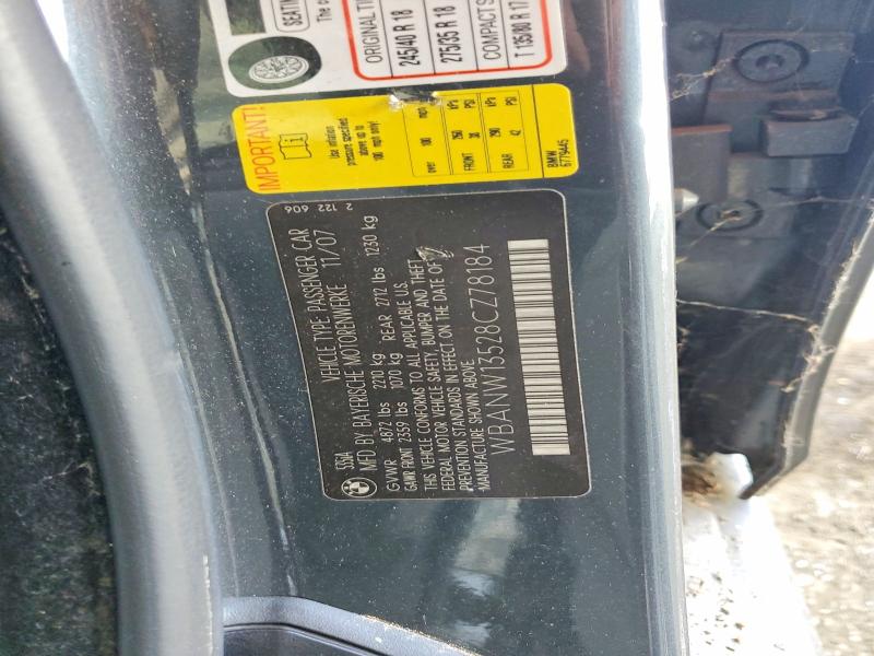 Продажа на аукционе авто 2008 Bmw 535, vin: WBANW13528CZ78184, номер лота: 66220626