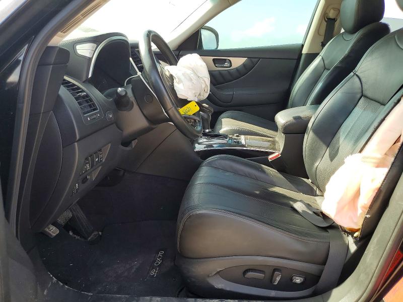 64195916 :رقم المزاد ، JN8CS1MU7HM141179 vin ، 2017 Infiniti Qx70 مزاد بيع