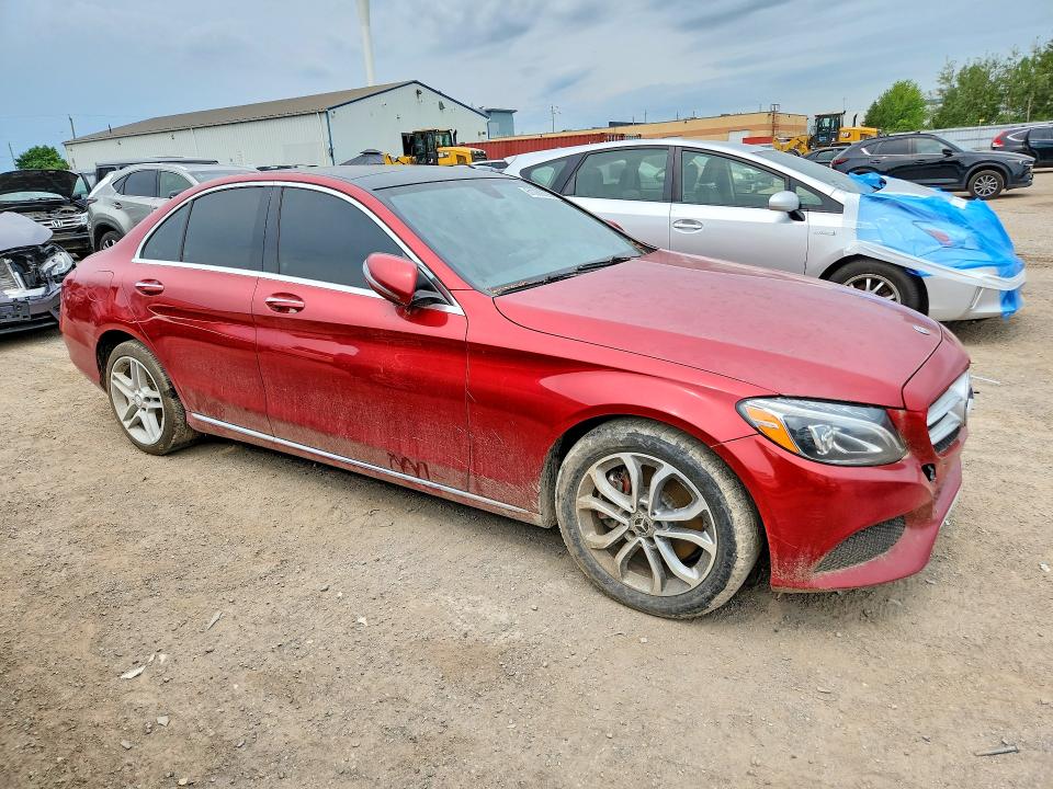 2018 Mercedes-benz C მანქანა იყიდება აუქციონზე, vin: 55SWF4KB4JU250485, აუქციონის ნომერი: 61289326
