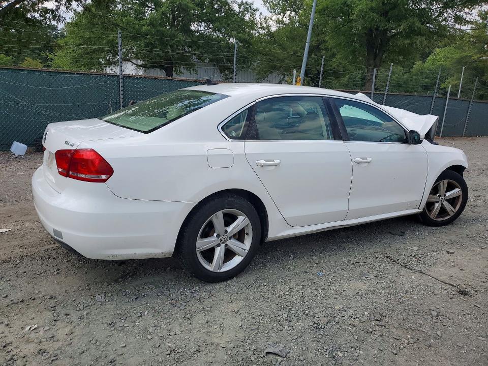 64749616 :رقم المزاد ، 1VWBN7A37DC029122 vin ، 2013 Volkswagen Passat مزاد بيع