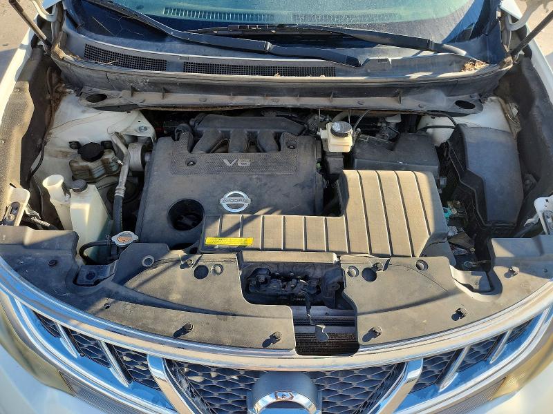 2011 Nissan Murano მანქანა იყიდება აუქციონზე, vin: JN8AZ1MW0BW183760, აუქციონის ნომერი: 65682486