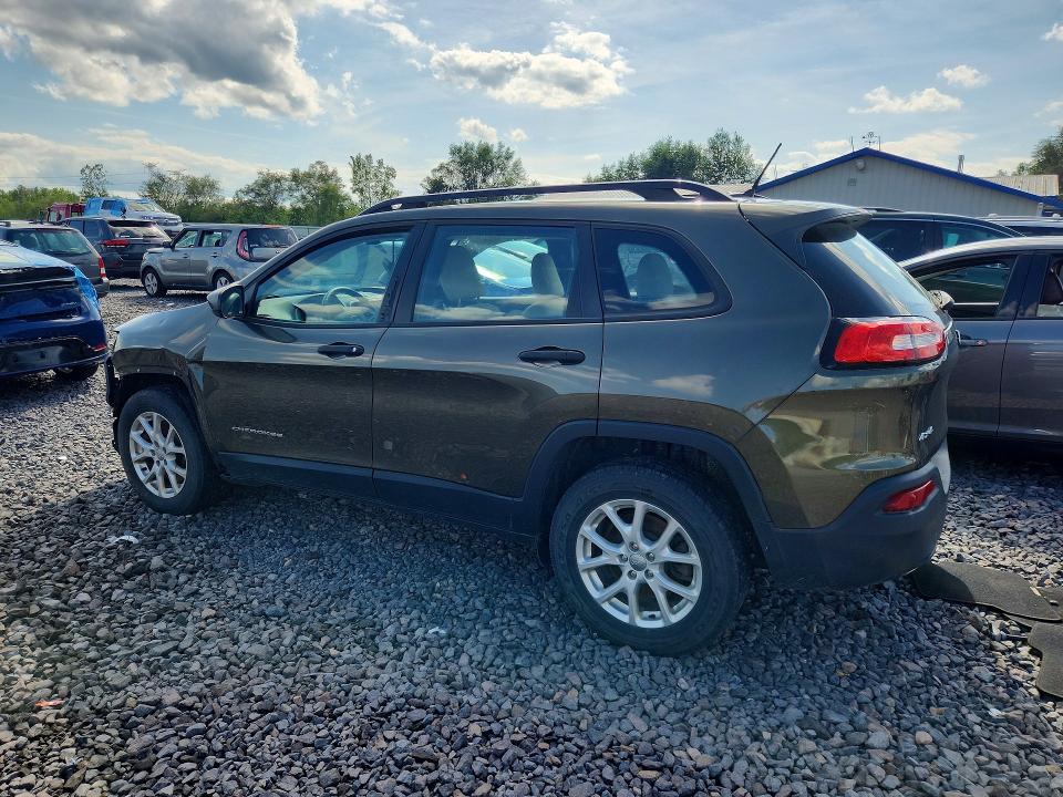 2015 Jeep Cherokee მანქანა იყიდება აუქციონზე, vin: 1C4PJMAB8FW649778, აუქციონის ნომერი: 64048346
