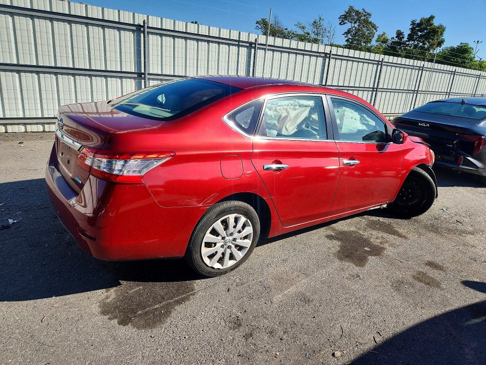 2014 Nissan Sentra მანქანა იყიდება აუქციონზე, vin: 3N1AB7APXEY341330, აუქციონის ნომერი: 65634016