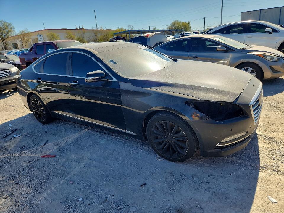 2017 Genesis G80 მანქანა იყიდება აუქციონზე, vin: KMHGN4JE7HU167375, აუქციონის ნომერი: 63536576