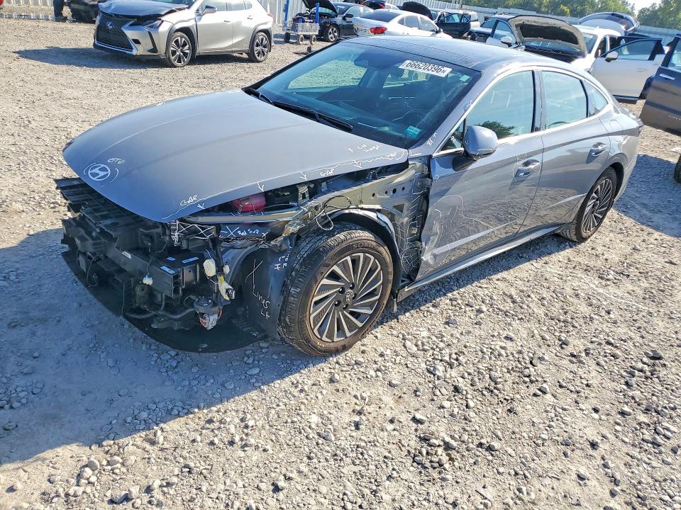 66620396 :رقم المزاد ، KMHL54JJ8SA123485 vin ، 2025 Hyundai Sonata Hybrid مزاد بيع