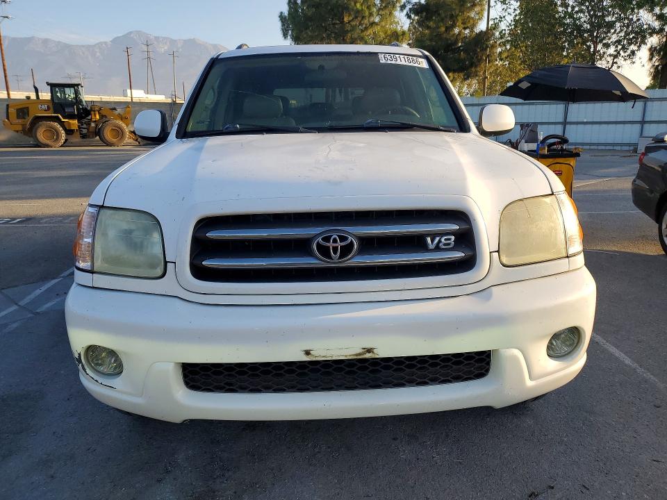 63911886 :رقم المزاد ، 5TDZT38A92S086857 vin ، 2002 Toyota Sequoia مزاد بيع