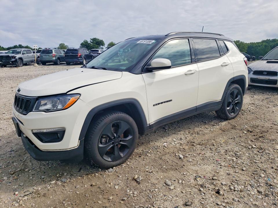 66191086 :رقم المزاد ، 3C4NJDBB1MT552091 vin ، 2021 Jeep Compass مزاد بيع