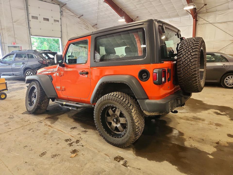 2018 Jeep Wrangler მანქანა იყიდება აუქციონზე, vin: 1C4GJXAN4JW288327, აუქციონის ნომერი: 64189766