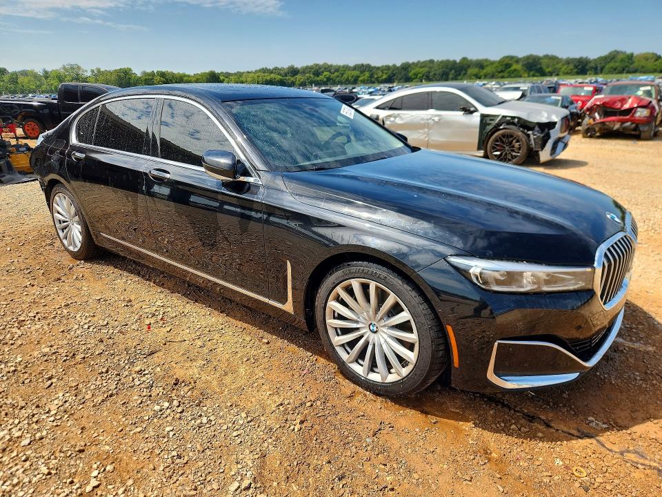 2022 Bmw 740 მანქანა იყიდება აუქციონზე, vin: WBA7T2C03NCJ23114, აუქციონის ნომერი: 65627946