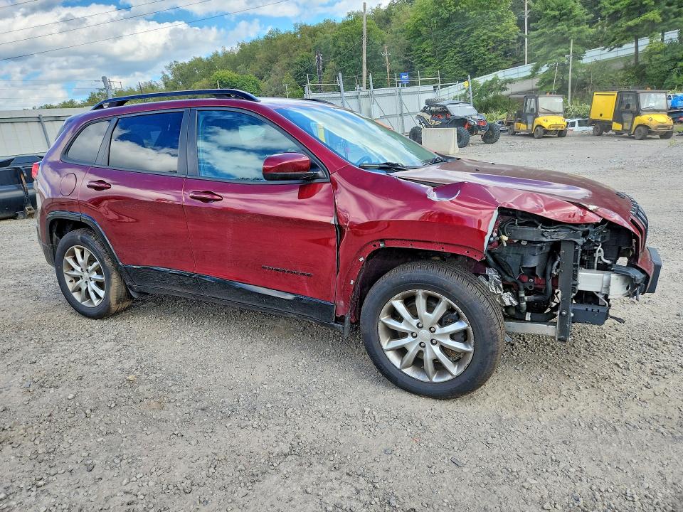65718546 :رقم المزاد ، 1C4PJMCX2JD610133 vin ، 2018 Jeep Cherokee مزاد بيع