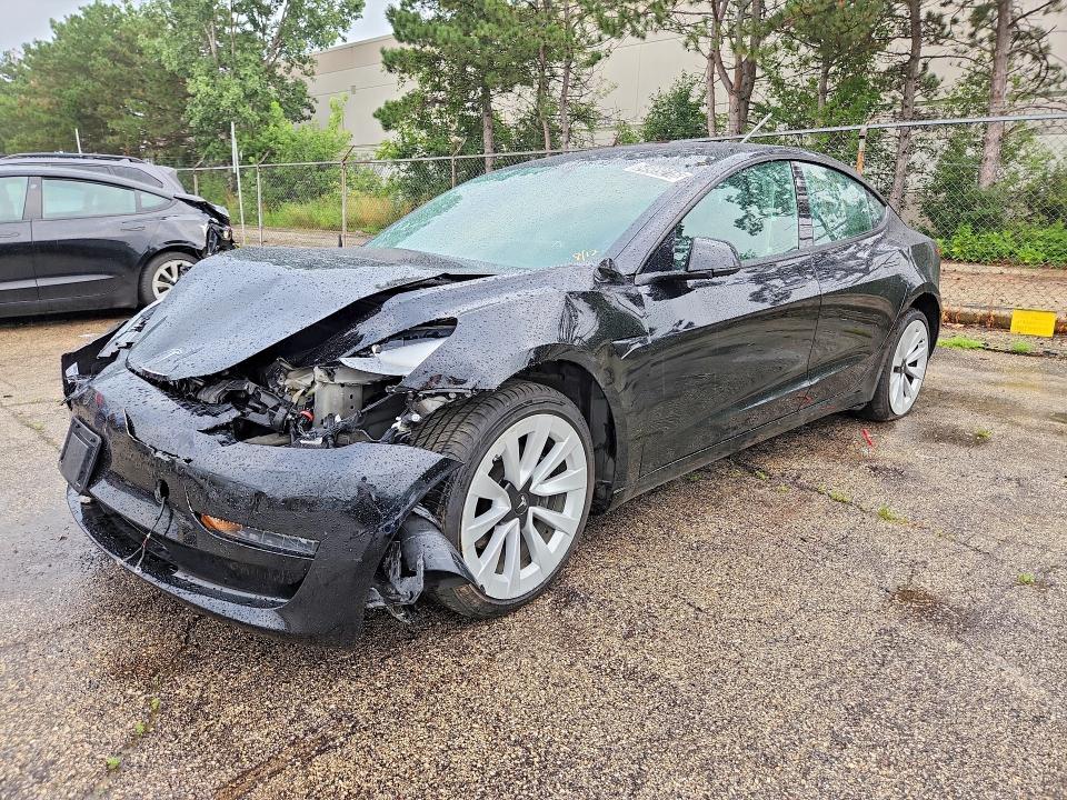 Aukcja sprzedaży 2022 Tesla Model 3, vin: 5YJ3E1EA1NF372428, numer aukcji: 64989216
