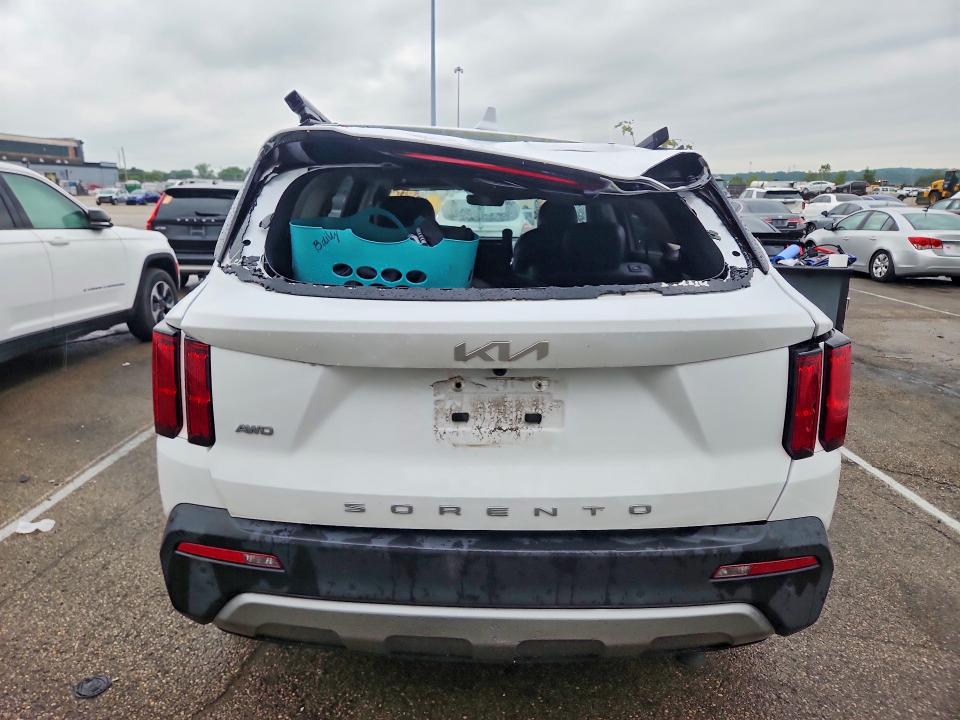 65158656 :رقم المزاد ، 5XYRKDLF5NG092815 vin ، 2022 Kia Sorento مزاد بيع