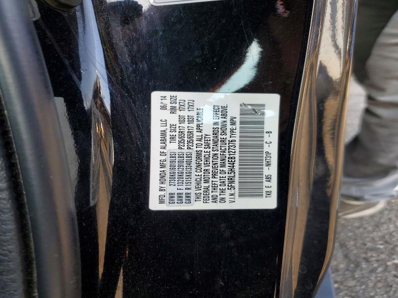 Продажа на аукционе авто 2014 Honda Odyssey, vin: 5FNRL5H44EB127376, номер лота: 64746786