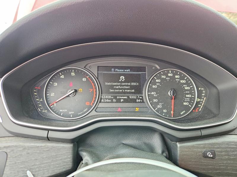 66131186 :رقم المزاد ، WAUGNAF46HA038786 vin ، 2017 Audi A4 مزاد بيع