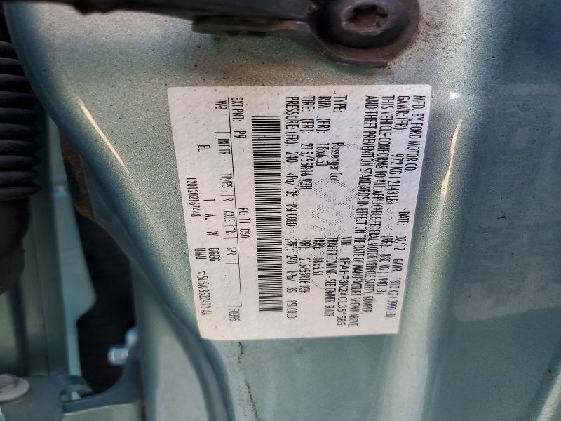 Продажа на аукционе авто 2012 Ford Focus, vin: 1FAHP3K2XCL351585, номер лота: 65273226