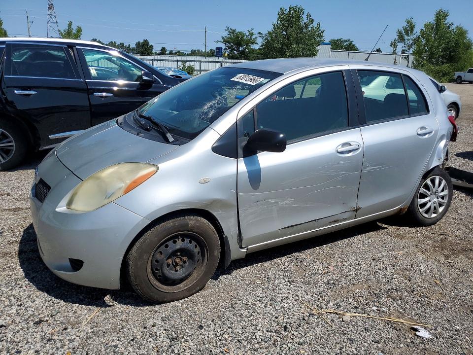 63015966 :رقم المزاد ، JTDKT923975083209 vin ، 2007 Toyota Yaris مزاد بيع
