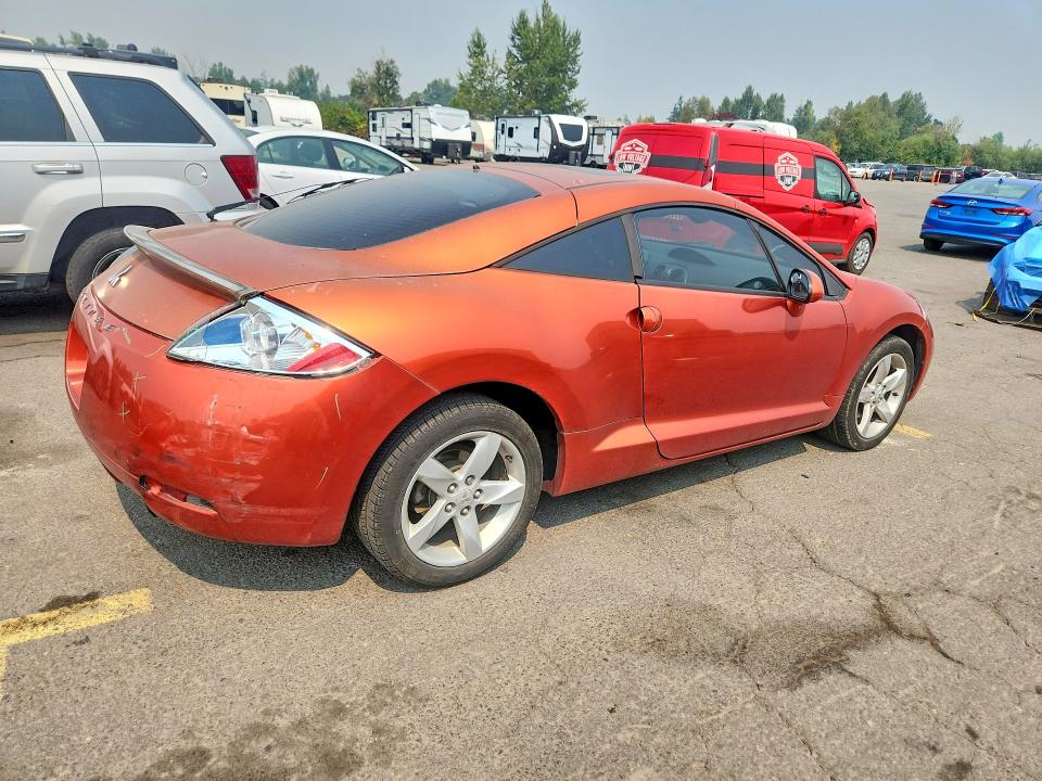 2007 Mitsubishi Eclipse მანქანა იყიდება აუქციონზე, vin: 4A3AK24F27E038574, აუქციონის ნომერი: 63825346