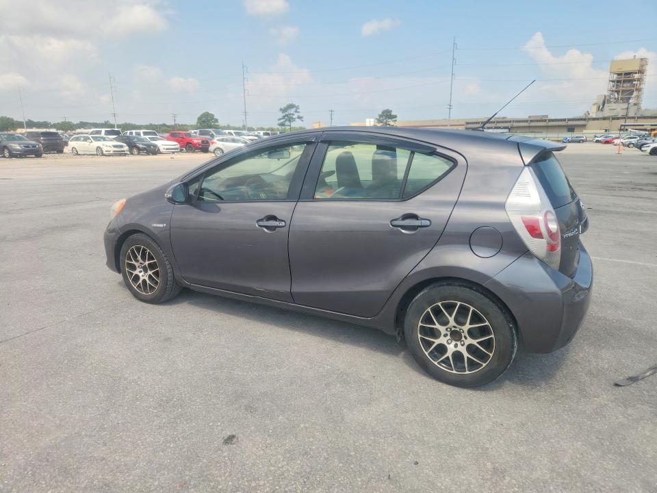 2012 Toyota Prius C მანქანა იყიდება აუქციონზე, vin: JTDKDTB39C1522579, აუქციონის ნომერი: 64239266