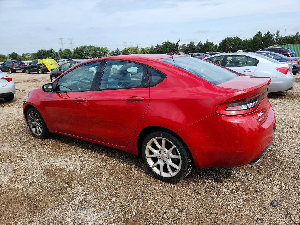 2014 Dodge Dart მანქანა იყიდება აუქციონზე, vin: 1C3CDFBB4ED907115, აუქციონის ნომერი: 65645786