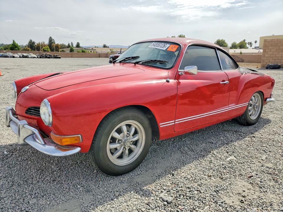 Продажа на аукционе авто 1970 Volkswagen Karmann Ghia, vin: 1402204899, номер лота: 64855126