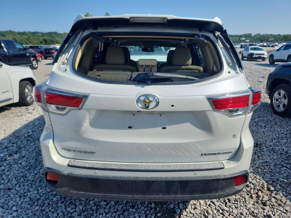 2015 Toyota Highlander მანქანა იყიდება აუქციონზე, vin: 5TDDKRFH7FS120087, აუქციონის ნომერი: 66180766