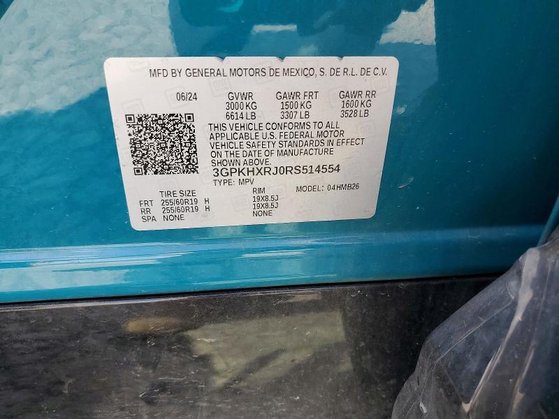 Продаж на аукціоні авто 2024 Honda Prologue, vin: 3GPKHXRJ0RS514554, номер лоту: 66028406
