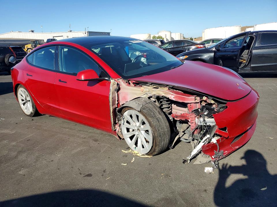 63561476 :رقم المزاد ، 5YJ3E1EA3MF079306 vin ، 2021 Tesla Model 3 مزاد بيع