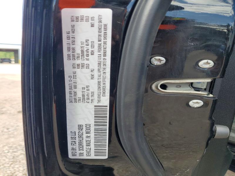 2024 Ram 3500 მანქანა იყიდება აუქციონზე, vin: 3C63RRHL8RG214899, აუქციონის ნომერი: 65054406