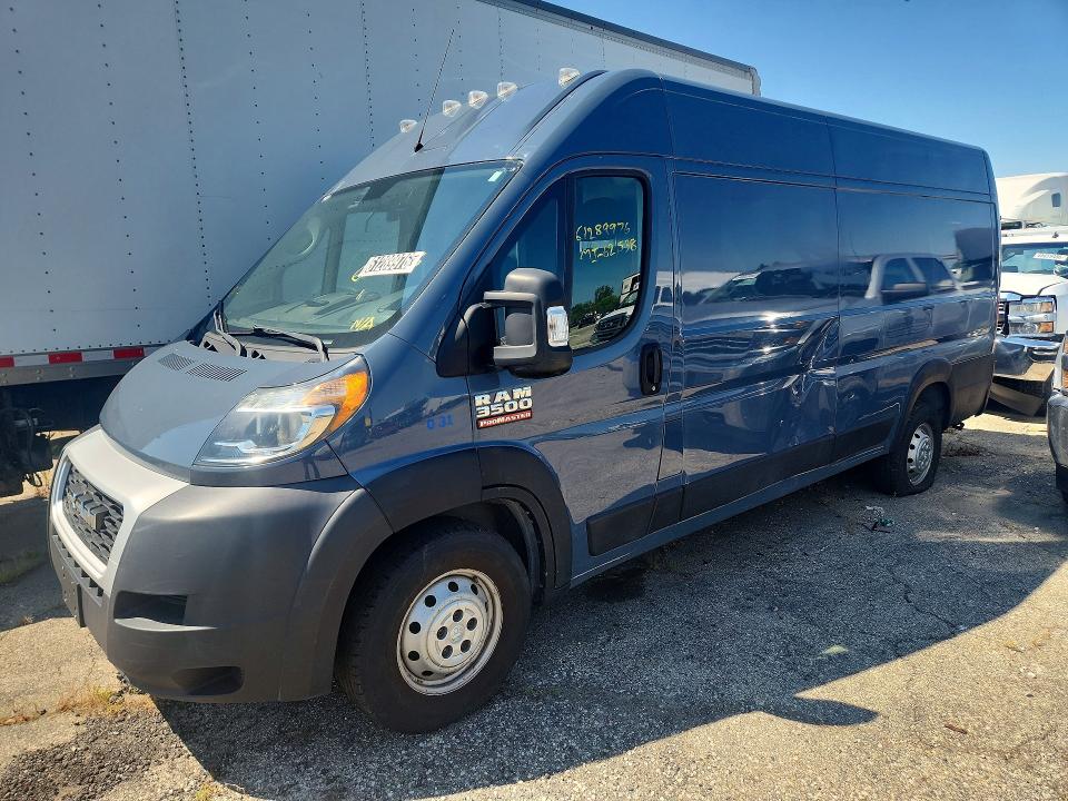 61289976 :رقم المزاد ، 3C6URVJG0LE140956 vin ، 2020 Ram Promaster 3500 مزاد بيع