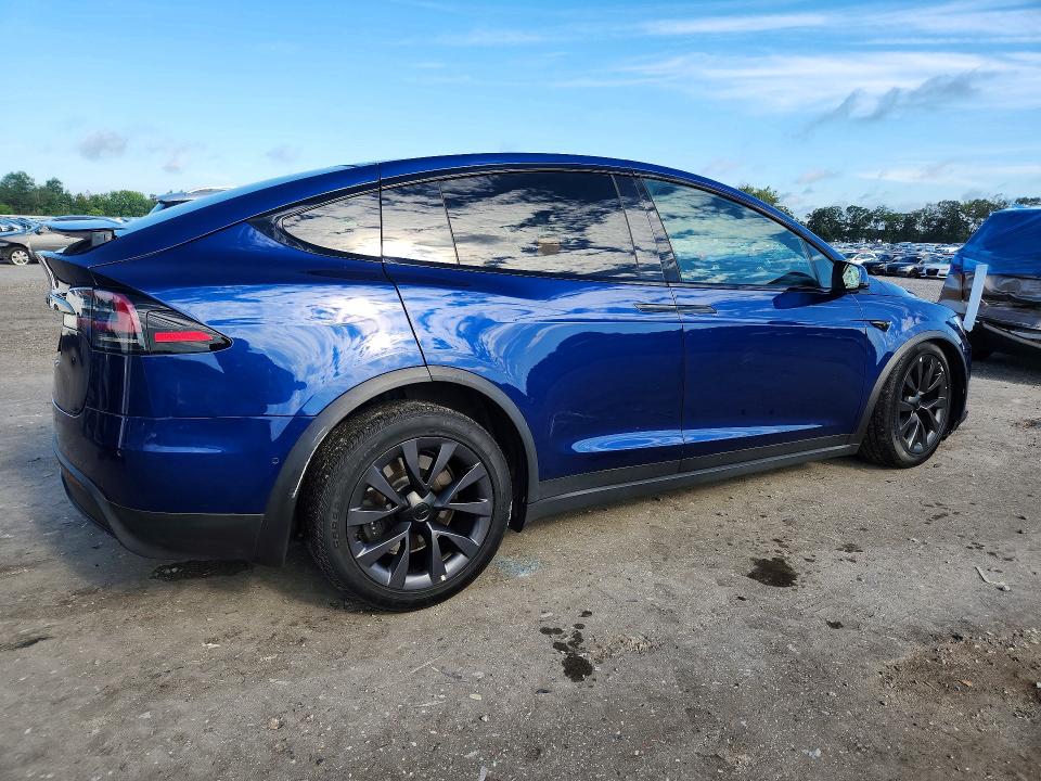 Продажа на аукционе авто 2022 Tesla Model X, vin: 7SAXCAE58NF343862, номер лота: 64312936