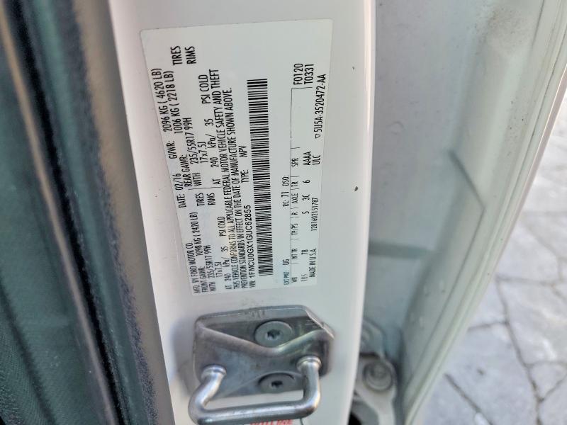 Продажа на аукционе авто 2016 Ford Escape, vin: 1FMCU0GX1GUC62855, номер лота: 63998356