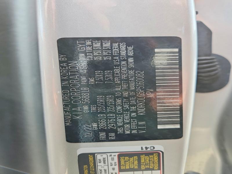 65287276 :رقم المزاد ، KNDRKDLG5P5160082 vin ، 2023 Kia Sorento مزاد بيع