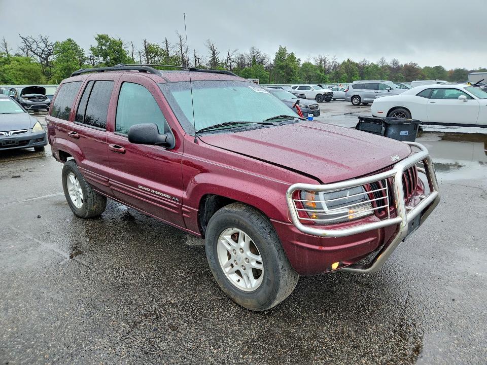 2000 Jeep Grand Cherokee მანქანა იყიდება აუქციონზე, vin: 1J4GW58N1YC282230, აუქციონის ნომერი: 62281876