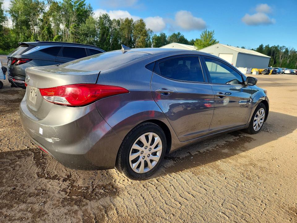 2012 Hyundai Elantra მანქანა იყიდება აუქციონზე, vin: 5NPDH4AE4CH105059, აუქციონის ნომერი: 64542066