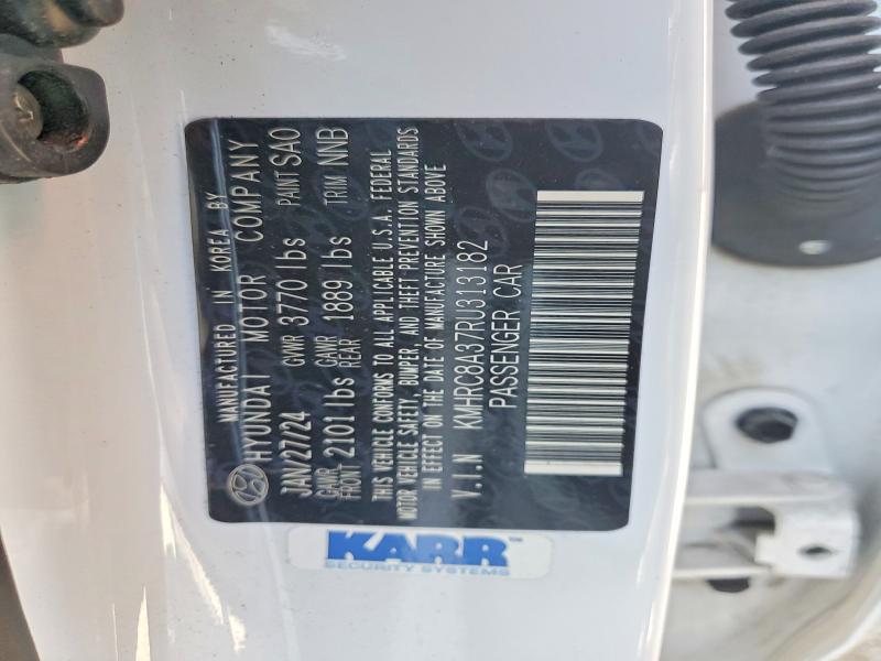 67080246 :رقم المزاد ، KMHRC8A37RU313182 vin ، 2024 Hyundai Venue مزاد بيع