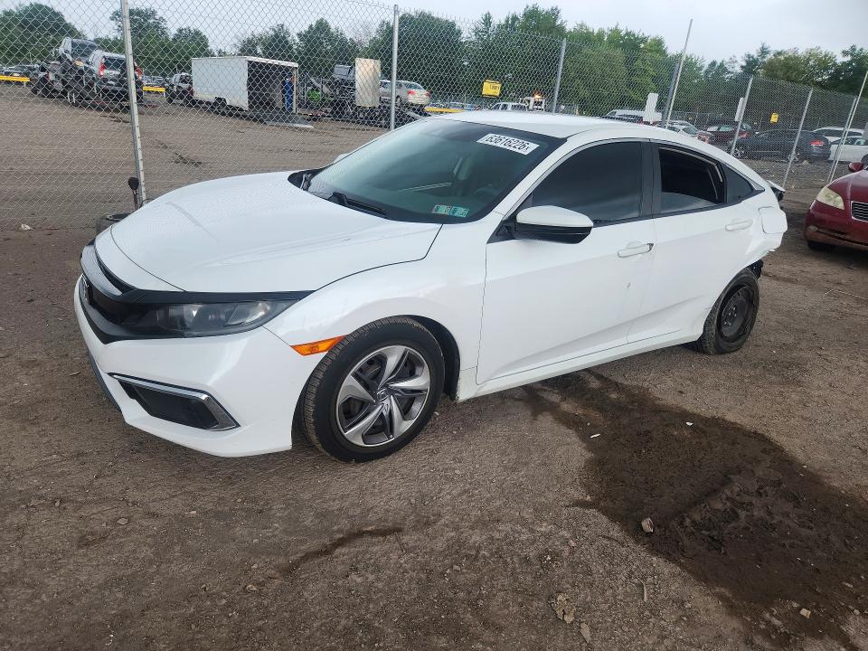Продаж на аукціоні авто 2019 Honda Civic, vin: 2HGFC2F64KH592205, номер лоту: 63616226