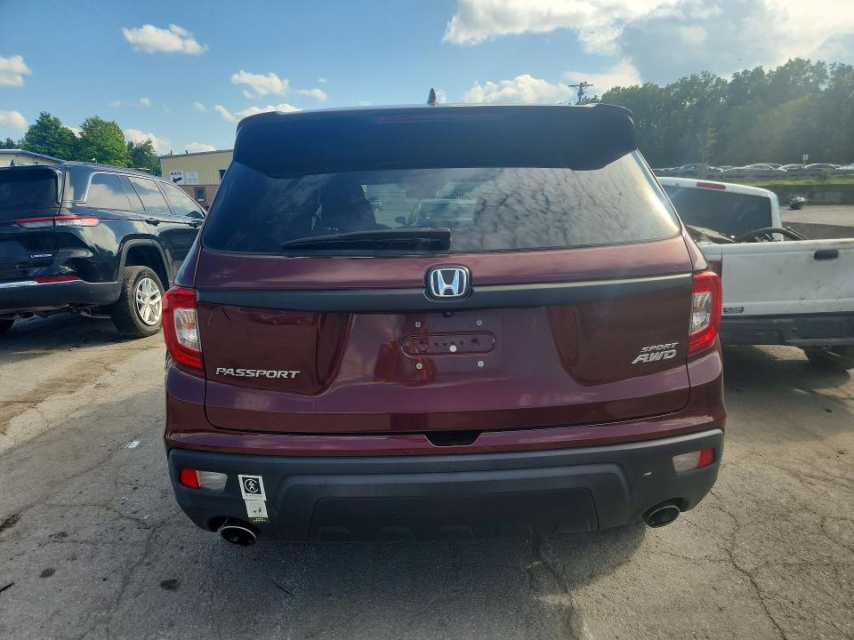 Продаж на аукціоні авто 2019 Honda Passport, vin: 5FNYF8H28KB016344, номер лоту: 66186686