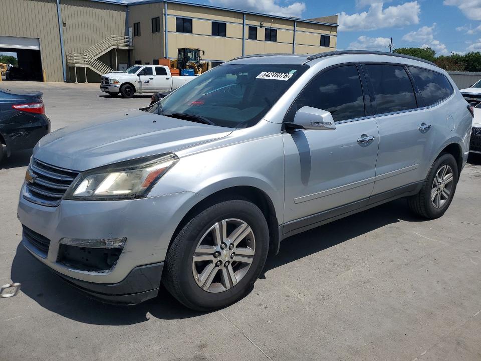 64246876 :رقم المزاد ، 1GNKVGKD3FJ225199 vin ، 2015 Chevrolet Traverse مزاد بيع